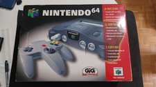CONSOLE NINTENDO 64 PAL ITALIA GIG USATA COMPLETA CON SCATOLA E 1 GIOCO!