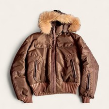 Piumino Canadiens originale vera Piuma Giubbotto bomber invernale