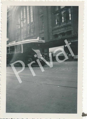 Foto 1931 viaggio parigi tram - parigi,