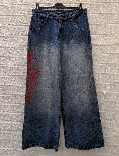 Jeans donna blu nuovo giadato