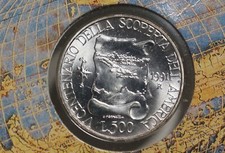 Moneta inAG da Lire 500 DEL