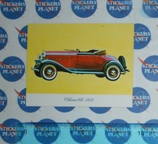  FIGURINA ADESIVO STICKER VINTAGE AUTOCOLLANT AUTO MOTO TUNING OLDSMOBILE 1932 