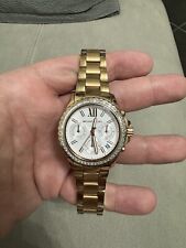 Orologio MK Michael Kors Donna Acciaio Oro Rosa e Originale Everest MK7213 7213