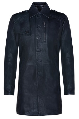 Cappotto trench pelle - cappotto,