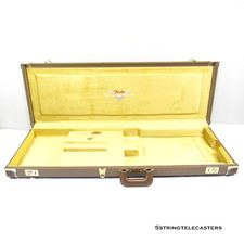 Custodia chitarra Fender Custom Shop anni 60 Stratocaster G&G marrone custodia chitarra elettrica