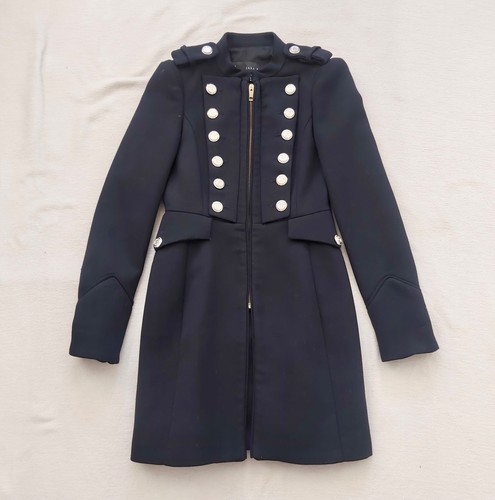 Cappotto stile militare - , zara