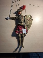 Antico Burattino Marionetta Pupi Siciliani ALTEZZA cm 50 in LEGNO