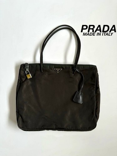 Borsa tracolla prada tessuto - a,