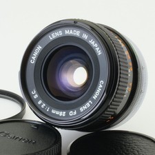 【COME NUOVO】 Obiettivo grandangolare Canon FD 28mm f/2.8 S.C per fotocamera...
