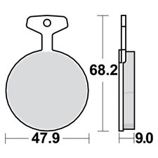 Pastiglie freno ruota