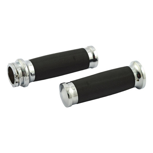 Manopole cromate per - per, harley