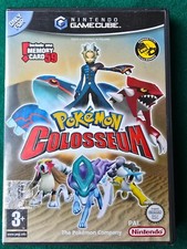 POKEMON COLOSSEUM NINTENDO GAMECUBE PAL ITA COMPLETO MEMORY CARD+VIP POINT RARO