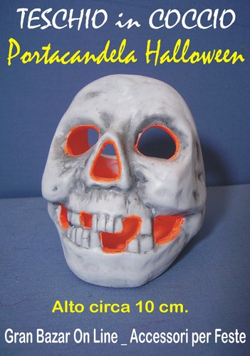 Halloween teschio porta - halloween,