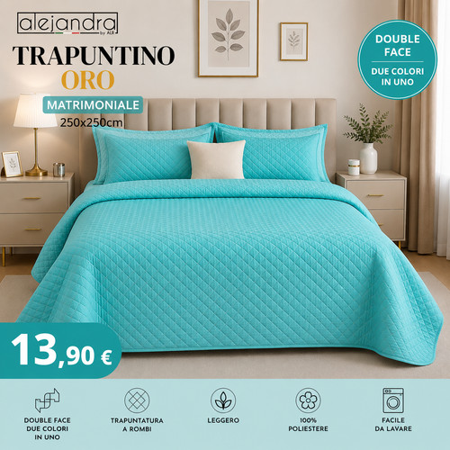 Trapuntino matrimoniale double - matrimoniale,