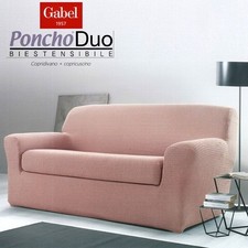 Copridivano 3 POSTI con copricuscino Gabel Poncho Duo biestendibile Art. ROMA Du