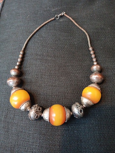 Collana vintage africano sudan - collana,