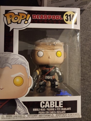 Deadpool funko pop cable 314 - deadpool,