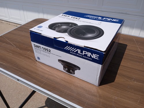 Alpine swt 10s2 subwoofer - alpine, 10"