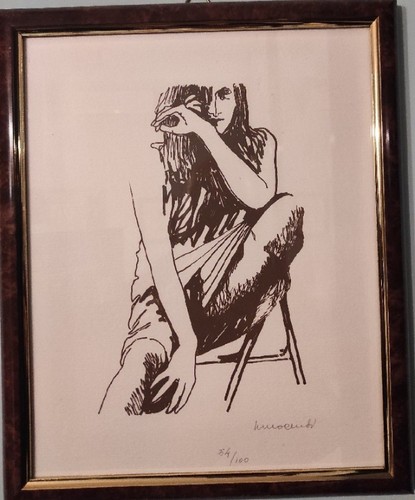 Quadro con acquarello - quadro,