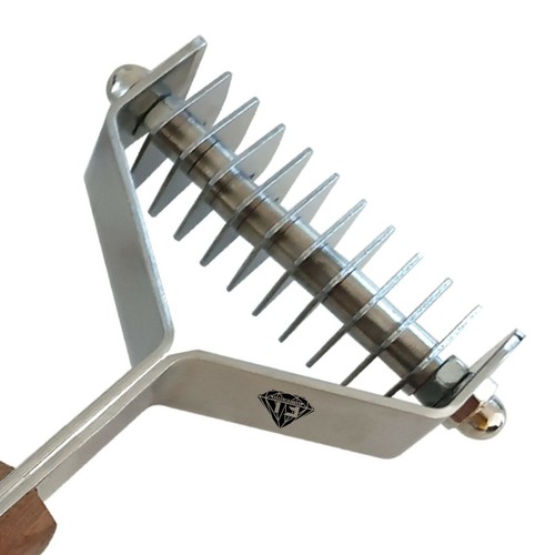 Pettine spogliatore cane