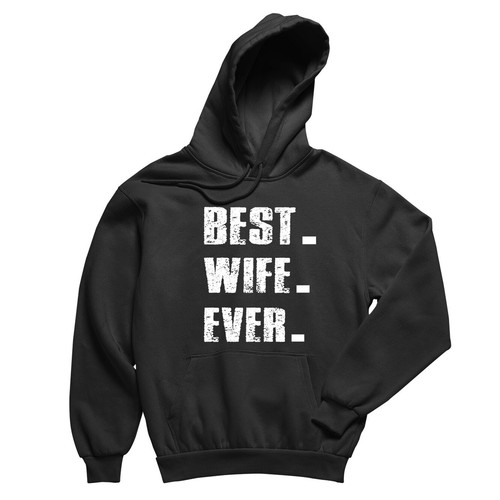 Felpa con cappuccio - best, wife