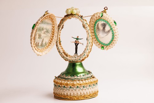 Coppia diorama uovo - ,