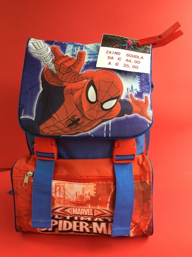 Zaino scuola spiderman - zaino,