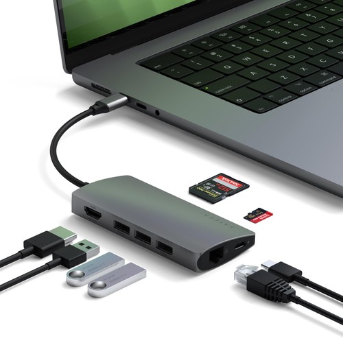 Satechi hub usb c - satechi, 8-in-1