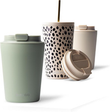 Termos Caffè 350Ml - Tazza Termica, Tazze Thermos Acciaio Inox Senza BPA, Prova 