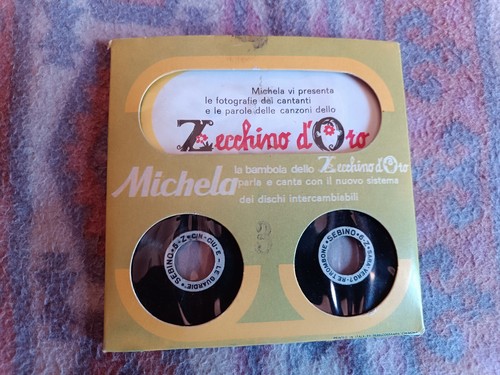 Dischi per bambola michela - dischi,