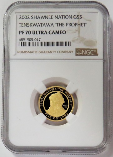 2002 gold shawnee - gold, $5