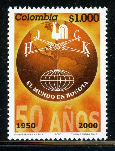 Colombia mnh scott - mnh:,