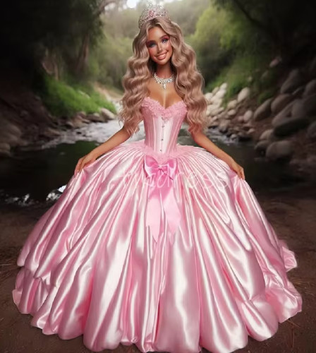 Princess baby pink wedding - pink,