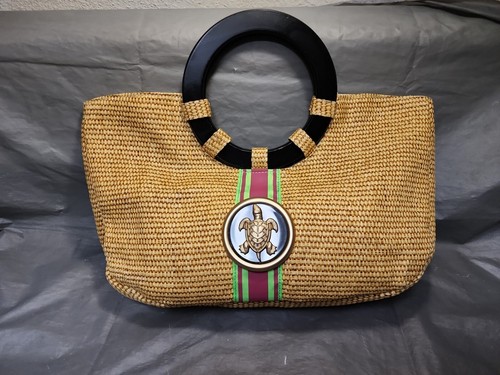 Borsa paglia tartaruga - paglia,