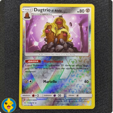 DUGTRIO di Alola 122/214 -REVERSE- Pokemon Legami Inossidabili  - ITALIANO - NM