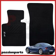 TAPPETI BMW Z4 E85 DAL 2002 AL 2008 CON RICAMO TAPPETINI IN MOQUETTE SET 2 PEZZI