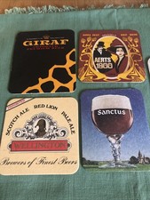 5 sottobicchieri birra Vintage