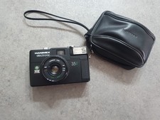 Fotocamera Hanimex Sport 35if 35mm Compact Film 38mm f/5.6 Lens Con Custodia