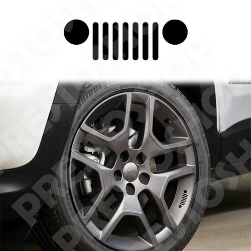 Adesivi jeep griglia - adesivi,