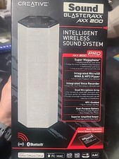 Creative Sound Blaster AXX 200 Intelligent Bluetooth Wireless Speaker Sound Syst