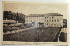 ROMAGNANO SESIA  COLLEGIO CONVITTO CURIONI   CARTOLINA D'EPOCA  1939