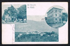 1 CARTOLINA UN SALUTO DA POVO