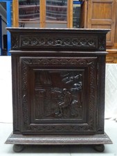 Credenza a un'anta in rovere