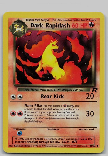 Dark rapidash uncommon - dark,