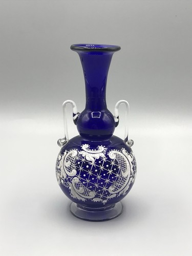 Antico raro vaso manico - vaso, smalto