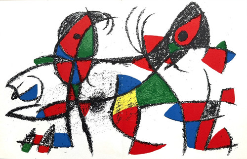 Joan mirò litografia - joan, mirò 