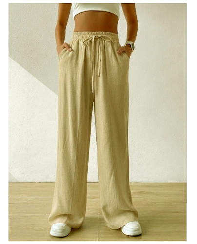 Pantaloni palazzo donna - pantaloni, 2