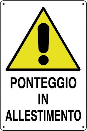 Cartello alluminio 50x35 - cartello,