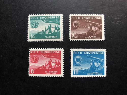 Albania 1958 anniversario - albania, 15°