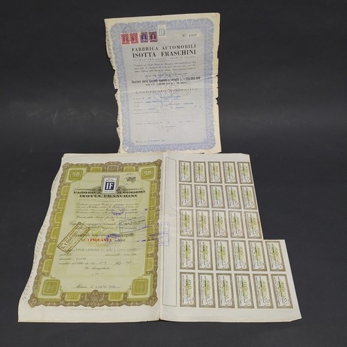 Lotto certificati - di,